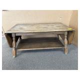 VINTAGE DROP LEAF COFFEE TABLE