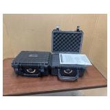 2 APACHE 1800 HARD SIDED CASES