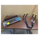 2 2' X 12' FLOOR REGISTERS & SHOP HOOKS