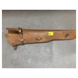 LEATHER RIFLE SCABBARD