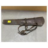 LEATHER RIFLE SCABBARD