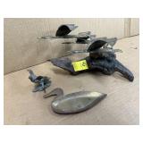 METAL DUCK DECOR