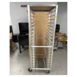 LOCKWOOD COMMERCIAL GRADE BREAD CART