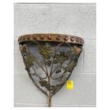 DECORATIVE METAL SHELF