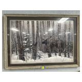 STEPHEN LYMAN MOOSE PRINT