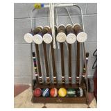 VINTAGE CROQUET SET