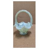 FENTON OPALESCENT BASKET