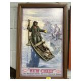 VINTAGE WESTERN NEW CHIEF WALL DECOR