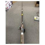 2 FISHING POLES W/REELS