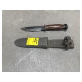 USN MK1 KNIFE W/SHEATH