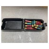 12 GA SHOT SHELLS W/HARD CASE