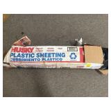 ROLL OF 6MIL PLASTIC SHEETING