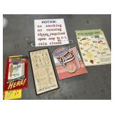 VINTAGE SIGNS & WALL DECOR