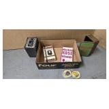 VINTAGE CAMERA, RADIO & MISC ITEMS