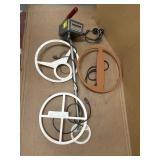 SIDEWINDER METAL DETECTOR W/EXTRA HEADS