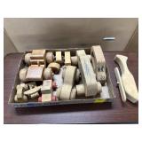 VINTAGE WOODEN TOYS