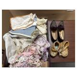 VINTAGE MOCASSINS & DOLL CLOTHES