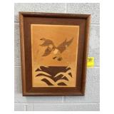 WOODEN DUCK WALL DECOR