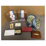 NESTING BOX & MISC ITEMS