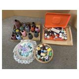 2 BOXES SEWING SUPPLIES