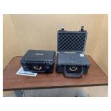2 APACHE 1800 HARD SIDED CASES