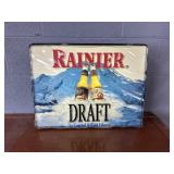 RAINIER LIGHTED  BEER SIGN