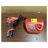 MILWAUKEE IMPACT DRIVER W/BATTERY & CHARGER