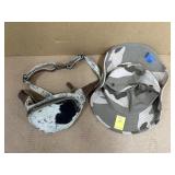 SAFARI HAT & COW HIDE FANNY PACK