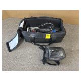 PANASONIC CAMCORDER W/BAG & ACCESSORIES