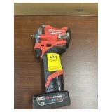 MILWAUKEE FUEL IMPACT WRENCH W/BATTERY