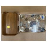 VINTAGE SERVING TRAYS
