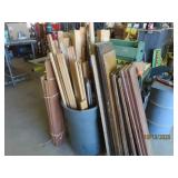 LOT vintage Oak & Wood *Table Leaves Etc..*