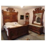 Historic 2pc BABY DOE TABOR Bed & Dresser SET $$$