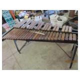 vtg MUSSER Xylophone Musical Instrument NICE