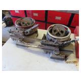 (2) Antique IDEAL Metal Stenciling Maker Machines