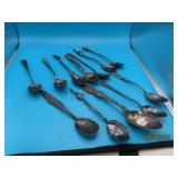 (12) Antique Sterling SIlver Collect Spoons 120+g