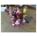 (13) vintage Fire Extinguishers