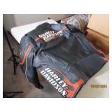 vtg HARLEY mensXXL Raceway Heavy Riding Coat S.E.