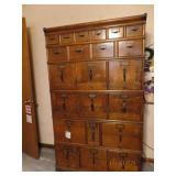 Fantastic 8section Stacking Antiq Oak File Cabinet
