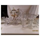 LOT Antique~Vtg CandleSticks Crystal~Angel etc