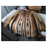 Leather mens LG TAOS David Jacob SouthWest Coat