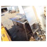 (2) Stainless Steel Sinks 60"ish