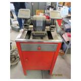 CRAFTSMAN electric 2wheel Grinder w Custom Cabinet