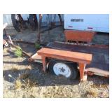 vintage Trailer (frame) 16"wheels 14