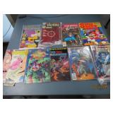 (9) asst #1 & Unique Titled Comic Books