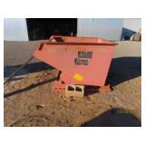 Forklift Metal Dumpster