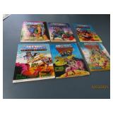 (6) 5.5" MASTERS UNIVERSE Mini Comic Books