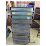Stacking (3pc) 20" Metal Bolt/Screw Bin Organizer