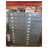 (2) PACKED Nice Metal 24" Cabinets TOOLS etc $$$$$