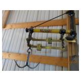 Antique BRECHT 30" Wall Mount Brass SCALE